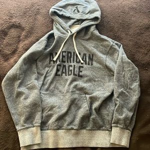 Size XL men’s grey American Eagle Hoodie
